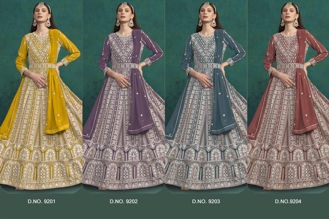 Designer Wedding Party Wear Salwar Kameez Stitch Ready Made Gown Pakistani Suits