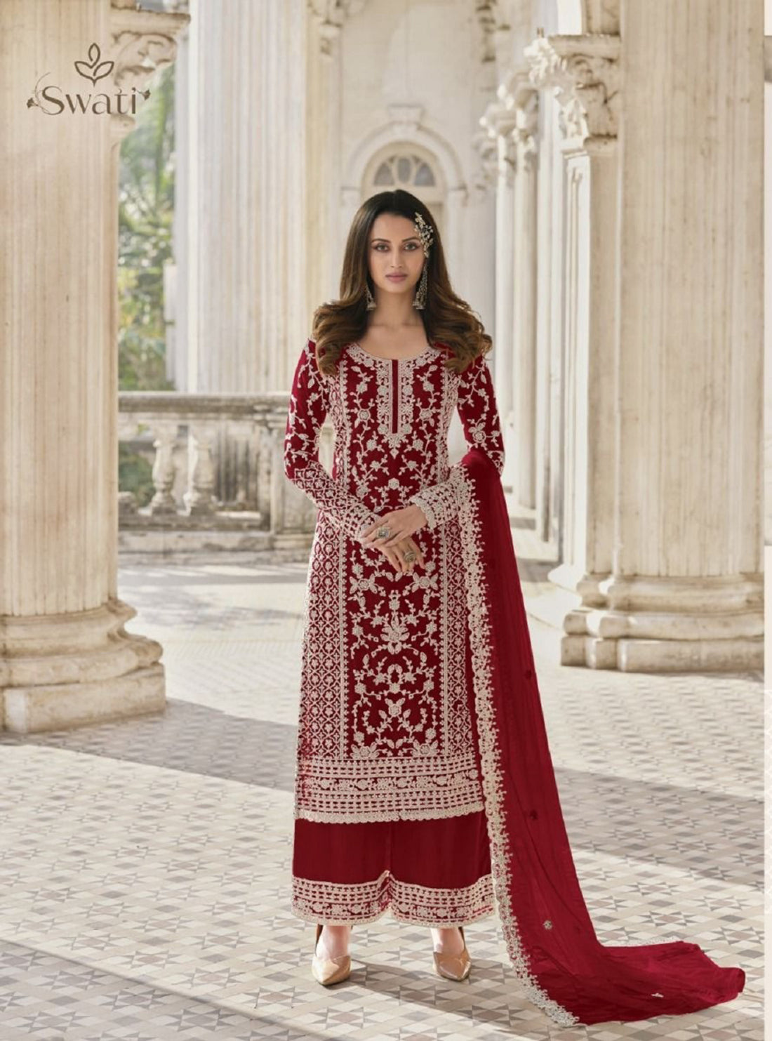 New Designer Salwar Suit Bollywood Anarkali Palazzo Salwar Kameez Suit Dress